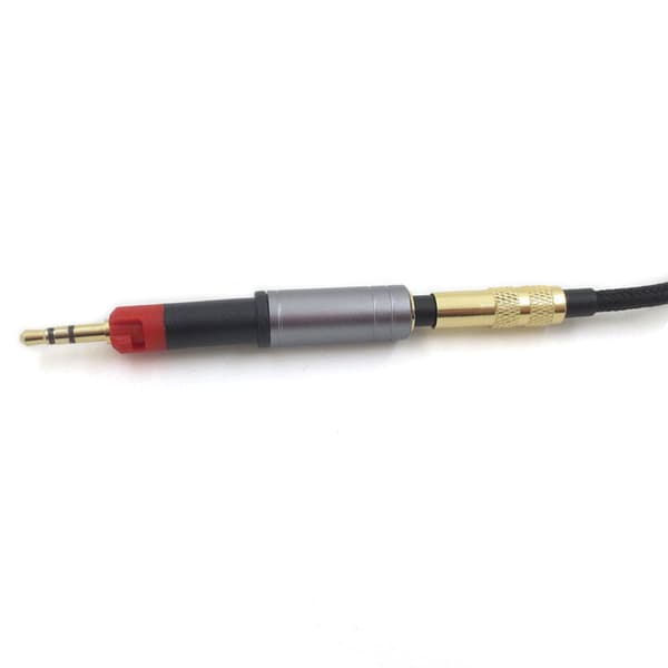 5,4 cm lang hodetelefonadapter for ATH-M40X ATH-M50X ATH-M60X