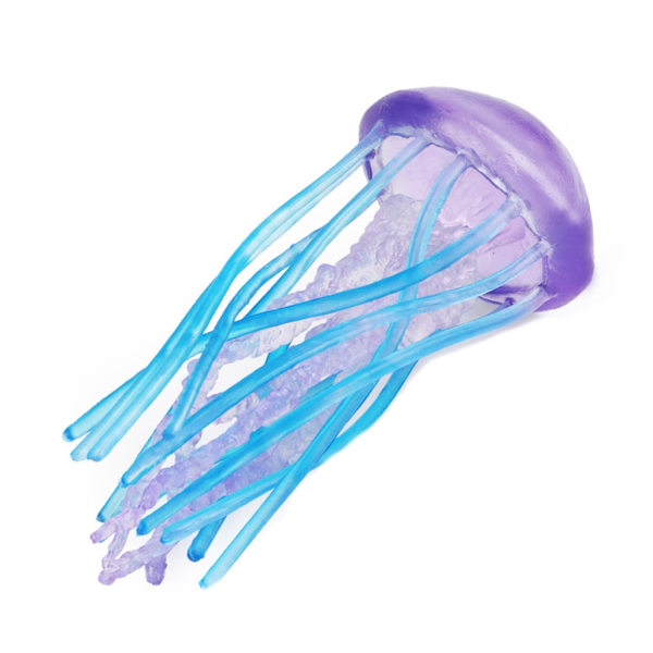 Manetfigur Realistisk Manetleksak Havsdjursfigurer modell Simulerad Sea Life Djur Bläckfisk Figurleksak