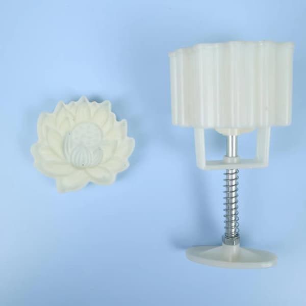 3D Mini Lotus Månekageform Sæt Egnet til DIY Kageform Tilbehør