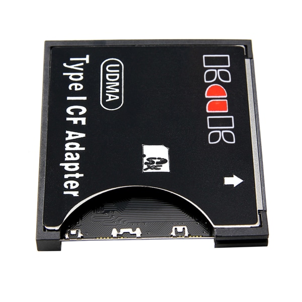 Kamera SD SDHC SDXC till High-Speed ​​Extreme Compact Flash CF Typ I Minneskort Adapter Converter