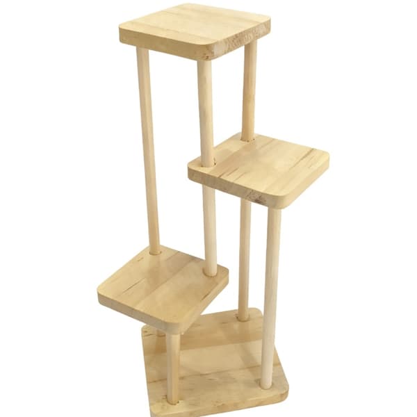 Miniature Træ Plante Display Stand Model Figur 1/12 Dukkehus Møbler