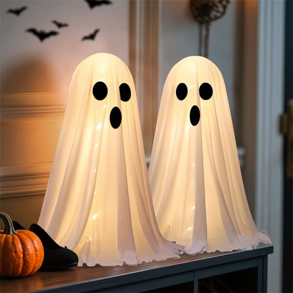 Lys til Halloween Fest Dekoration 2 STK