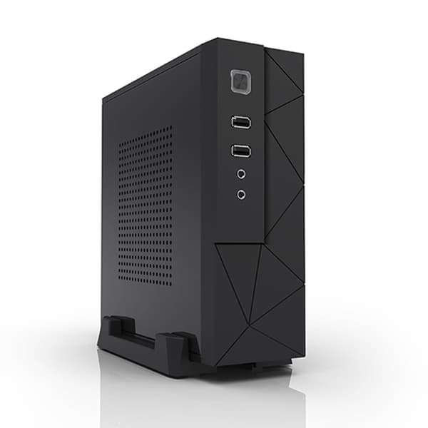 JX01 SECC Mini ITX HTPC Chassi Speldator för Datorlåda Skrivbordsdatorhölje
