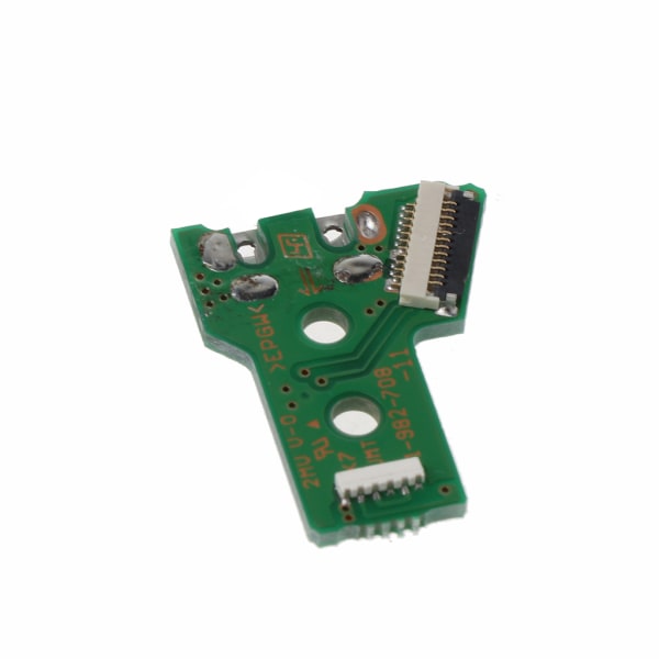 JDS-055 Ersättande Micro USB Laddningsport Adapter Laddare Socket Board Modul med 12Pin Flex Kabel för