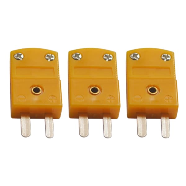 10 stk. Mini K-Type Termoelement Ledningsstik Stik Temperaturfølere