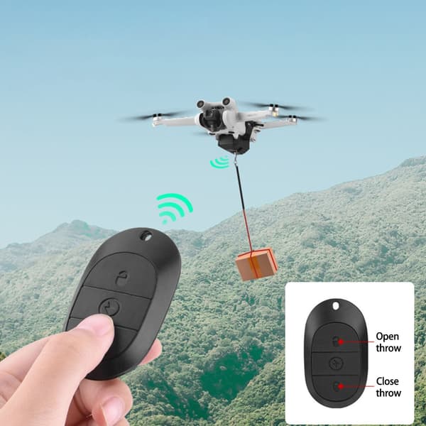 Nem Installation Droner Dropper med Krog og Stropper til 4K Levering