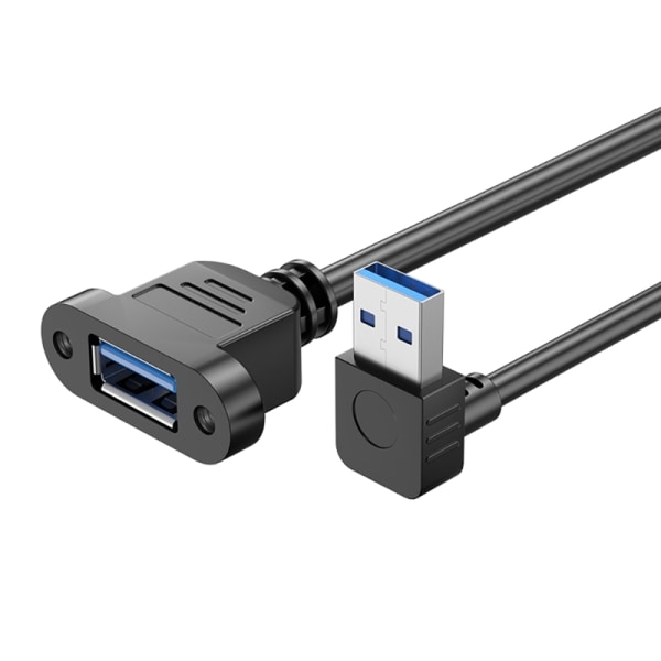 USB3.0 hane till hona kabel USB3.0 förlängningssladd 5 Gbps höghastighetsöverföring null - Up 1m