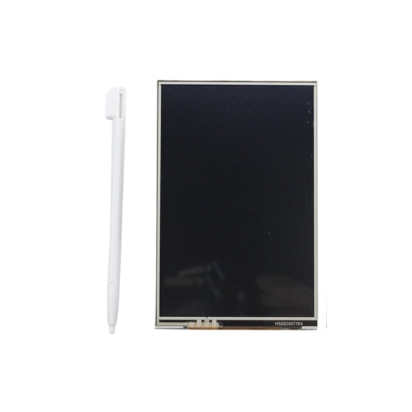 3,5" TFT LCD-skærm til RPi 5 5B Board Touches Display Valgfrit køleventilatorhus