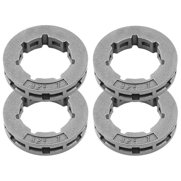 4 kpl hammaspyörä vanteelle 325" 7 hammasta 340 345 346XP 350 353 357 359 50 51 55 40