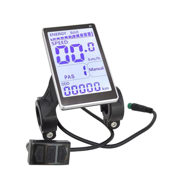 Elektrisk sparkesykkel display skjerm speedometer kontrollpanel vanntett display
