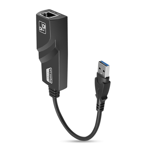 10/100/1000 Mbps Ethernet-nettverksadapter USB3.0 til RJ45 Lan Ethernet-adapter for bærbar datamaskinnettverk
