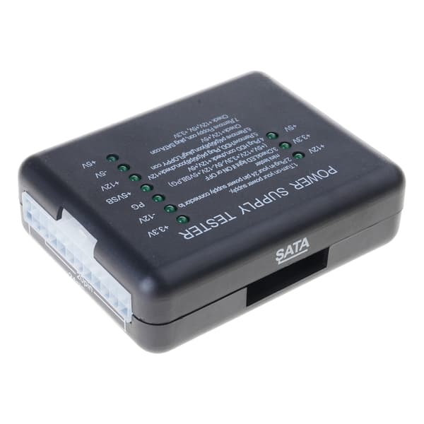 Computer PC Strømforsyning Tester Checker LED 20/24 Pin til HDD Tester