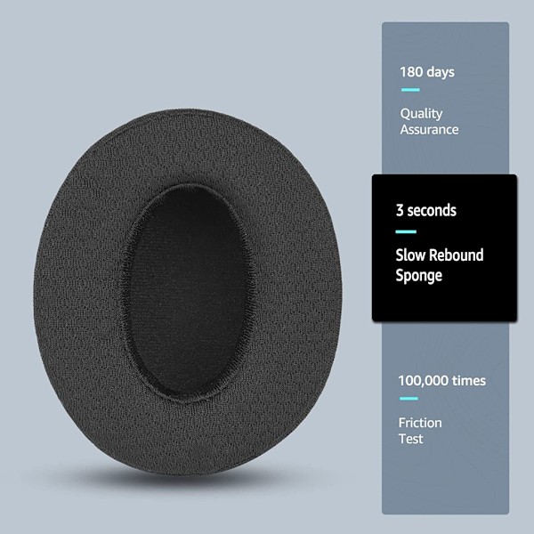 Tykkere øreputer for HD4.50BT hodetelefondeksler Memory Foam øreklokker