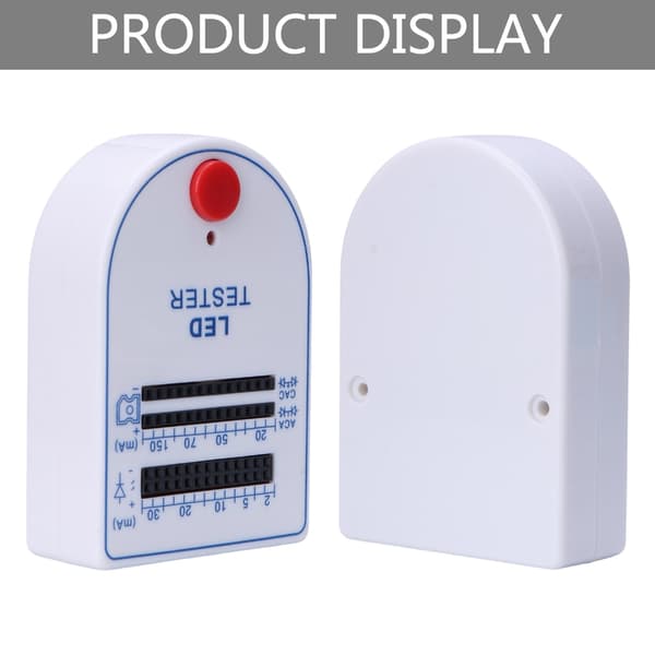 Bærbar LED-tester Testboks Mini Lysdiode Pære Lampe 2~150mA