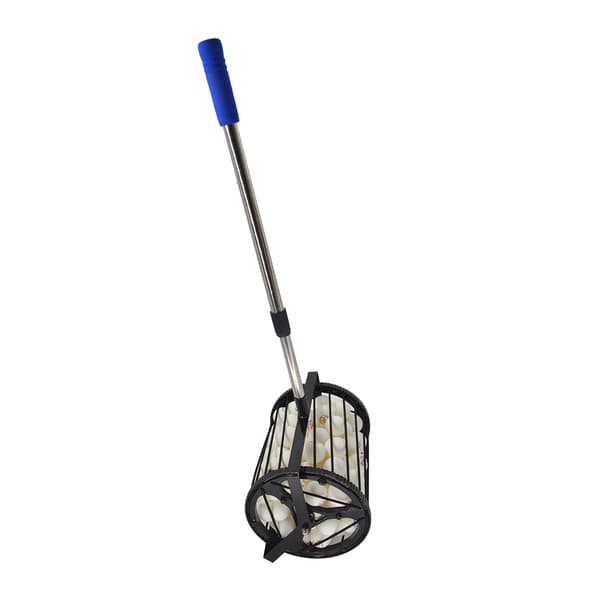 Rulltyp Bordtennisplockare Polyester Nylon Stor Kapacitet Plockboll Ram