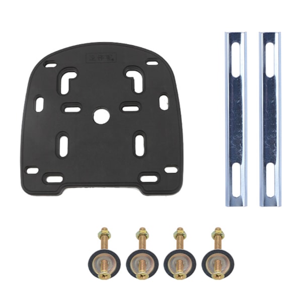 Tail Box Quick Release Board Base Stamping Bottenplatta för Motorcykel Scootor