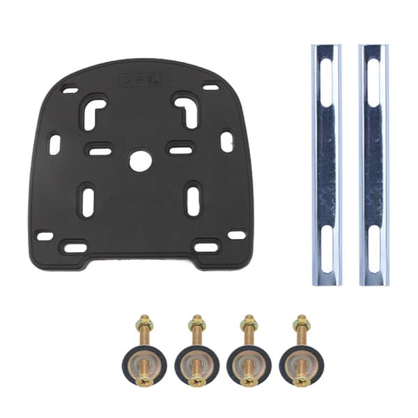 Tail Box Quick Release Board Base Stamping Bundplade til Motorcykel Scootor