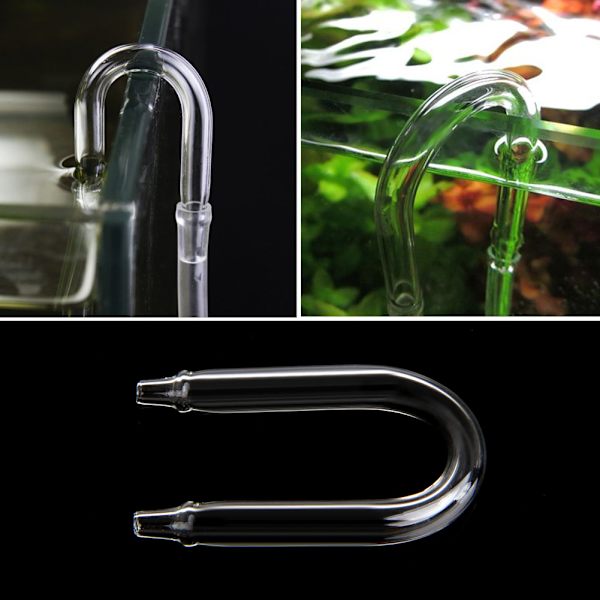 Aquarium Airline Tubing läpinäkyvä lasiputki 4 mm:n sisähalkaisijalle Ilmalinjan letku
