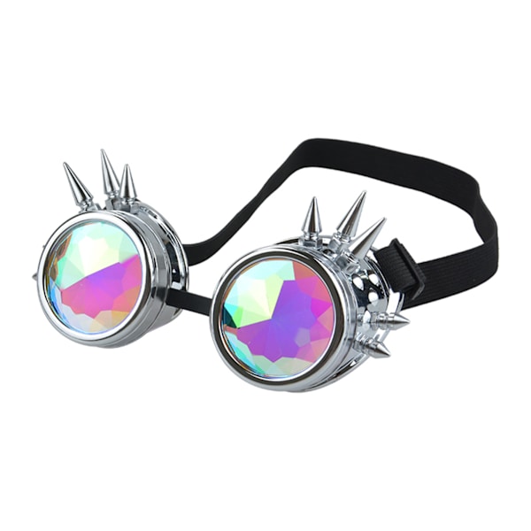 Solbriller Kaleidoskop Briller Rave Festival Retro Party Cosplay Goggle Eyewear