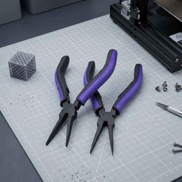 3D-utskrift Støttefjerner Tang Flat Nes Fin Spiss Flat Nes Tang