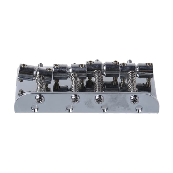 Gitarrdel Kromstallplatta för Jazz Bass Gitarr + 5 Skruvar + Skiftnyckel