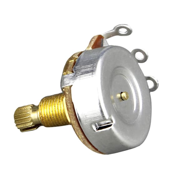Mini Potentiometer Bajonett Kort Delad Axel Gitarr Kontroll Ton Volym Delar
