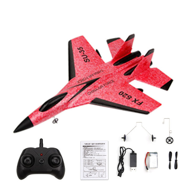 Stunt R/C-fly fjernstyret svæveflysimulering SU35 Fighter Nemt flyvende legetøj Børn Drenge favoriserer julegave