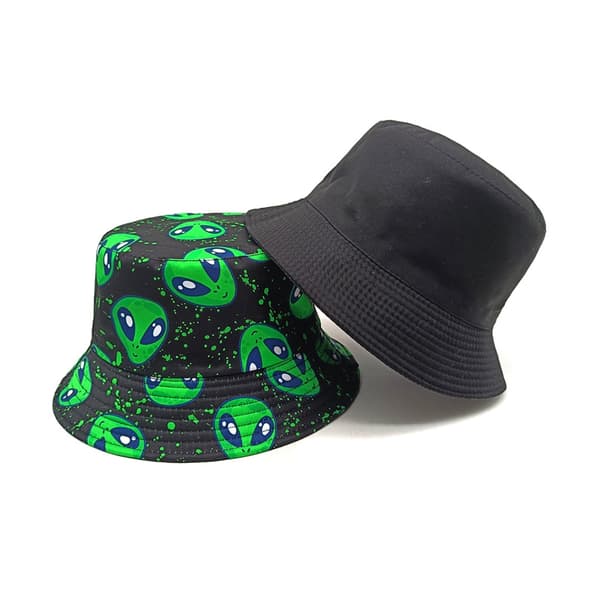 Unisex Solhat Alien Bøllehat Luftstrømsdesign Kompakt til Dagstur