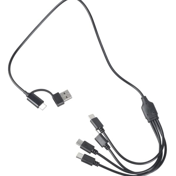 4 Laitteen Lataus USB CREATE -kaapeli Kaksoistulo 5V Tasavirta A CREATE -liittimet