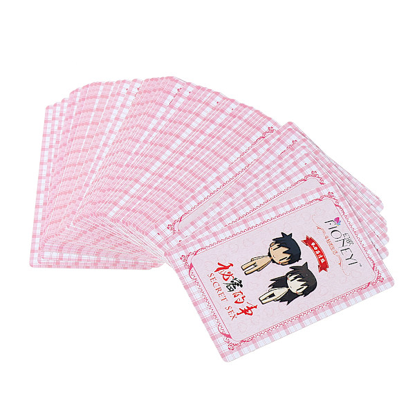 Underholdning Papir Poker Brætspil Kort Sexet Mønster Magisk Rollespil Kort
