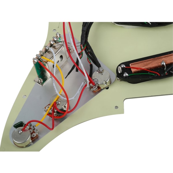 Forhåndskablet Pickguard Pickups, Gitar Dual Rail Pickups, 3 Ply Pick Guards