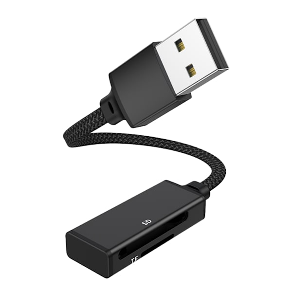 USB Type C Micro USB -kortinlukija SDTF-liitäntään Muistikamera Valokuvansiirtosovitin puhelimen pöytätietokoneille Kannettavalle