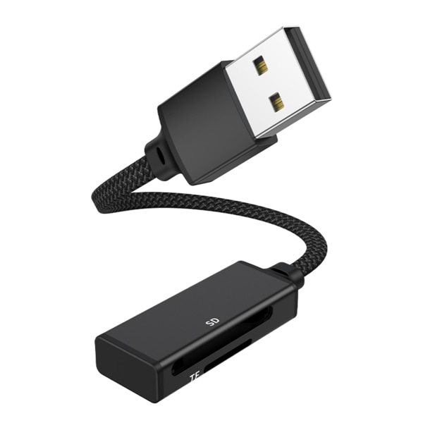 USB Type C mikro-USB-kortleser til SDTF-tilkobling Minnekamera Fotooverføringsadapter For stasjonære telefoner Bærbare datamaskiner