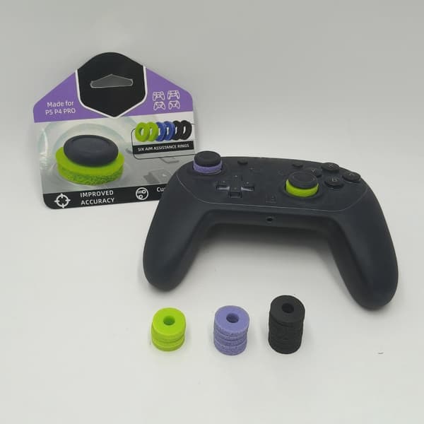 Ekstra Ringe Bevægelseskontrol Ringe til Gaming Controller 8 stk