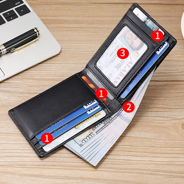 Fashion Wallet RFID-estokorttikotelon case AirTag A