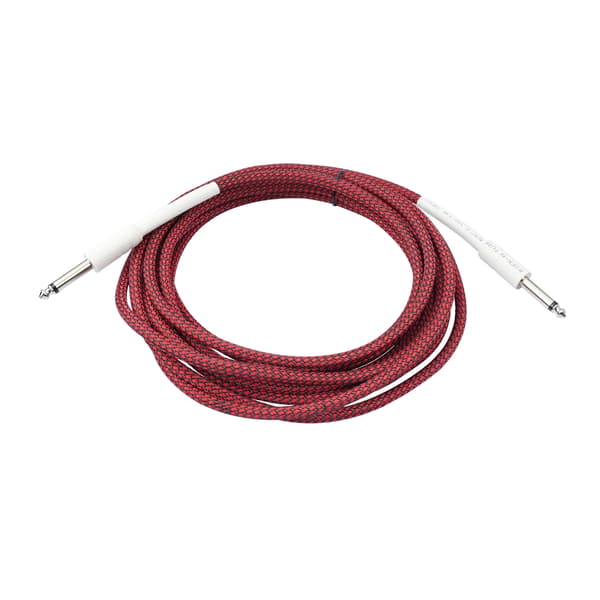 Gitarkabel 6,35 mm 1/4'' instrumentledning for elektrisk mandolin 1-10m 1.8m