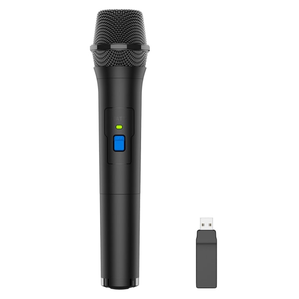 Högpresterande ergonomisk mikrofon trådlös mikrofon för Switch XB-One för Wii PC, spelmikrofon med adapter