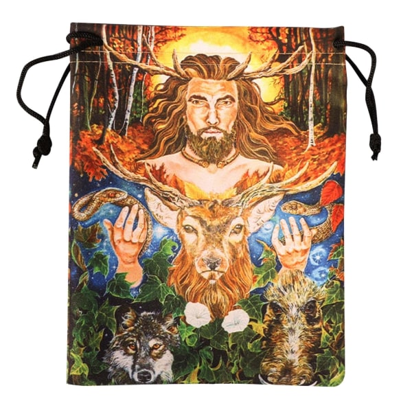 Divinations Velvet Card Dice Bag Mini Bryllupstaske Dug Oracles Cards Bag