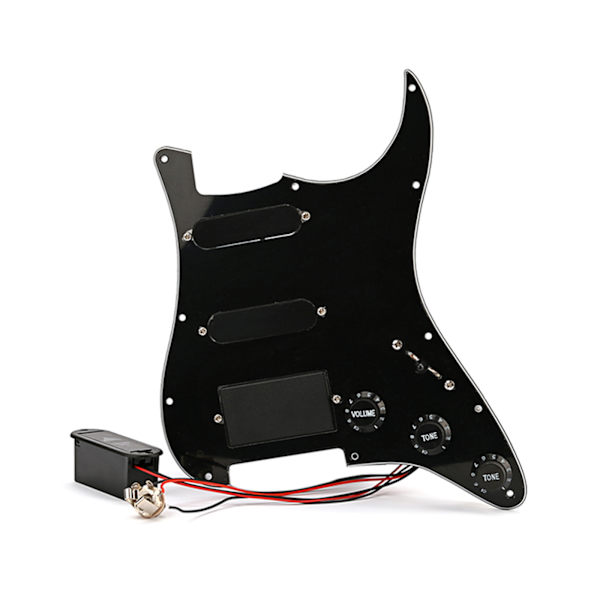SSH Elektrisk Gitarr Pickguard Humbuckers Förtrådad Repaskydd