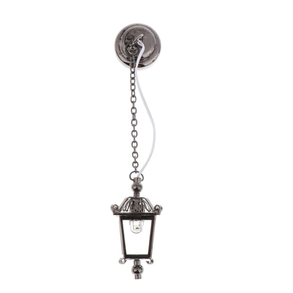 Miniature Loftslampe Model Dukkehus Tilbehør Rolleleg Møbler