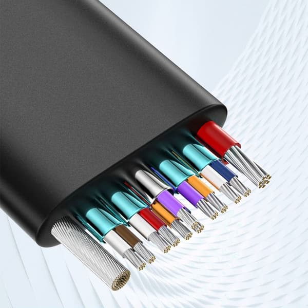 USB 4-kabel Typ C förlängningskabel 40 Gbit/s USB C dataöverföringskabel PD240W