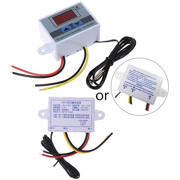Reptil temperaturkontroller Reptil Aquarium Termostat Digital termostat 220V for fisk for tankskilpadde øgle Hab