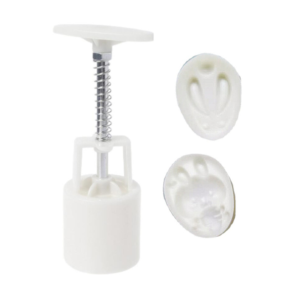 50g Dessertform i plastikmateriale, søde kaninformede stempler, månekageforme