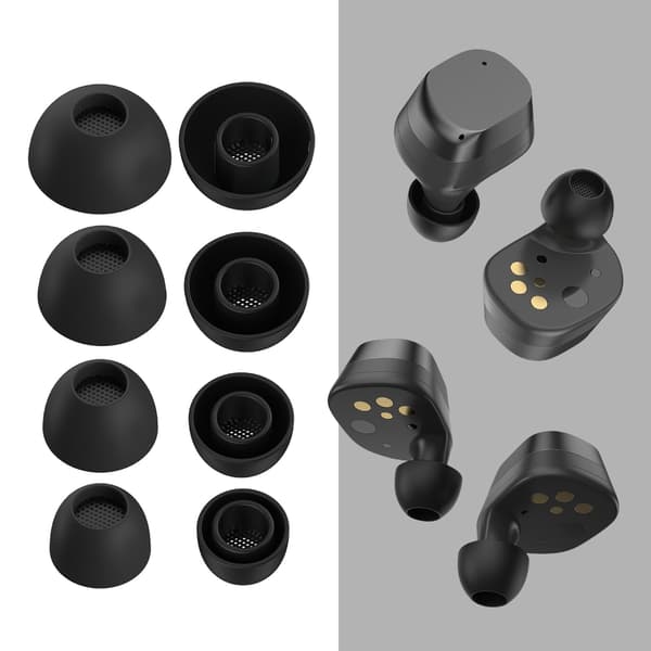 8 stk. silikone ørepropper øretelefoner ørepropper adaptere til True Wireless 4