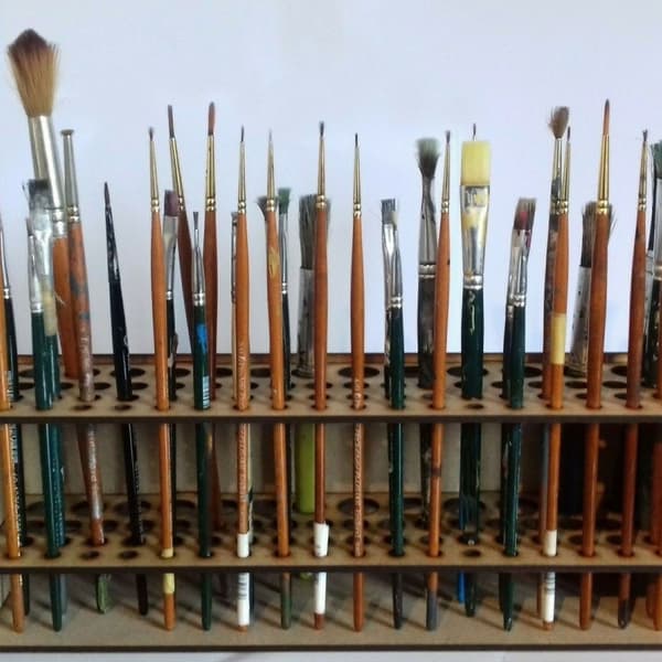 Pensel Display Stand Penselholder til Farvede Penne Makeup Pensel Rack