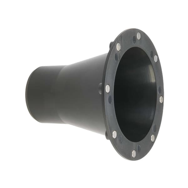 Kraftig ABS magnetisk dammuppsamlare passar 4 storlekar slangar