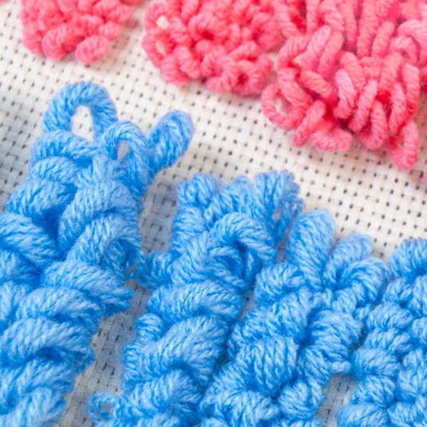 Broderinålssats för tråd och garn