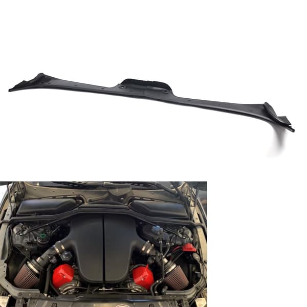 Vindusvisker Spylerdyser Deksel Trim Panel Gummilist for E60 E61