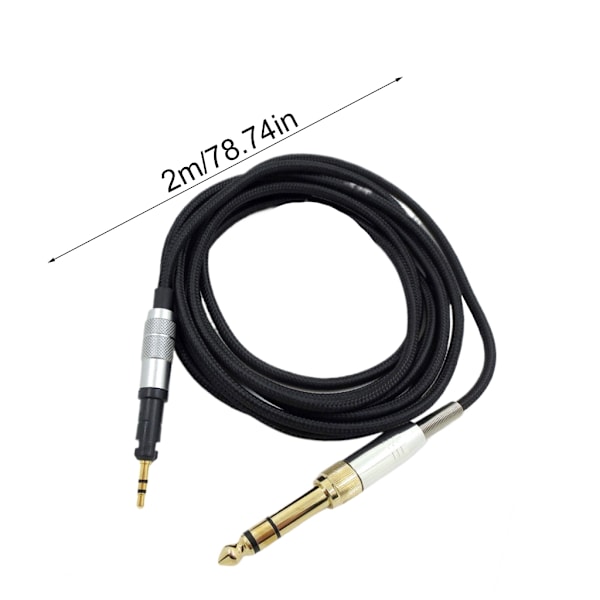 ATH M50x -kaapeli 3,5 mm:n johto ATH M50X M40X M70x -kuulokkeille, vakaa yhteys