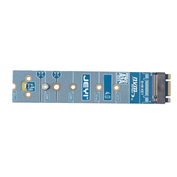 40Gbps M.2 SSD-adapter M.2 PCIE X4 NVME SSD-omvandlarkort 2280 till 22110 Solid State hårddiskförlängningsstödplatta